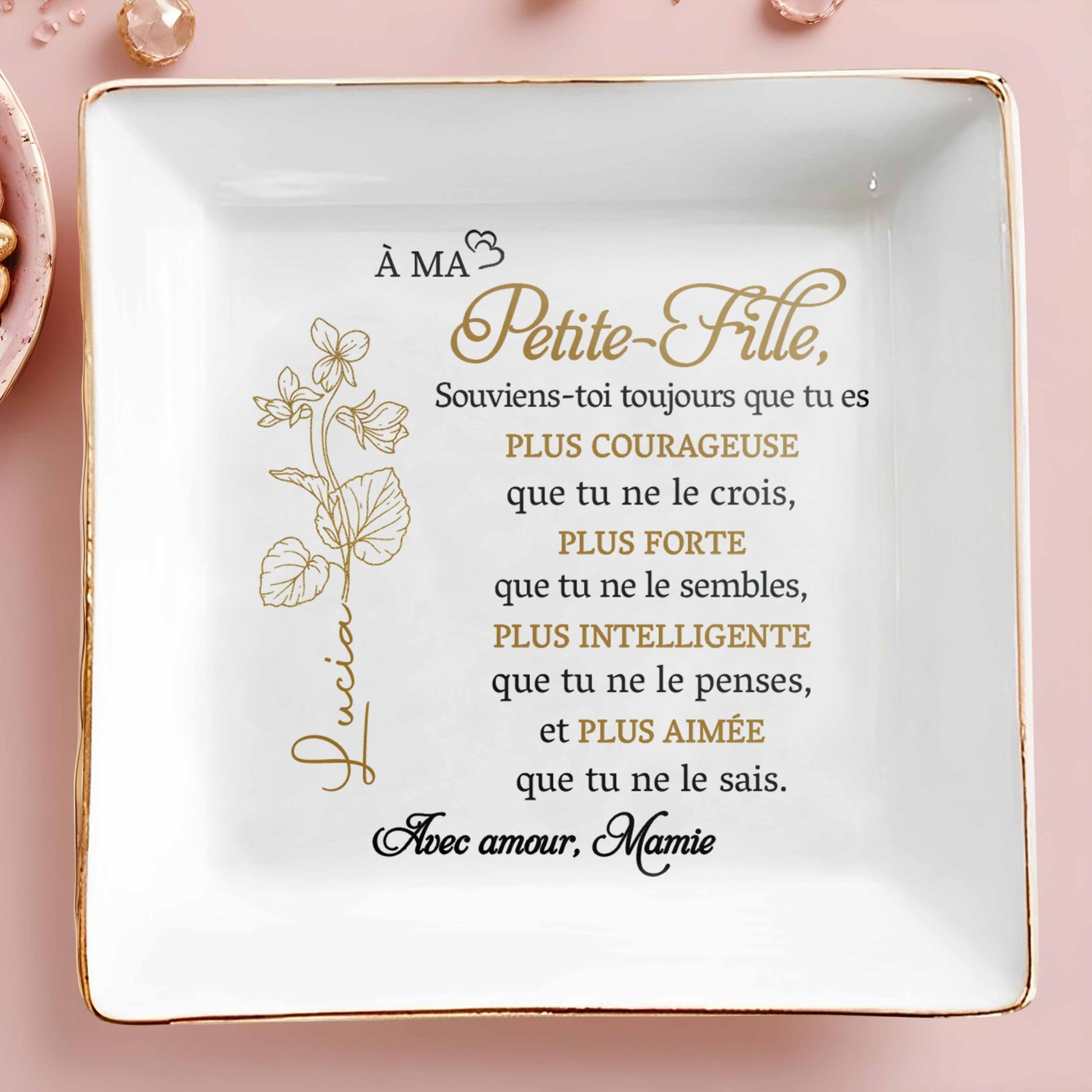 Always Remember You Are Braver, Stronger, Smarter, Flower Design