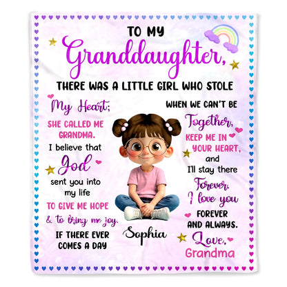 To My Granddaughter From Grandma With Love And Blessings