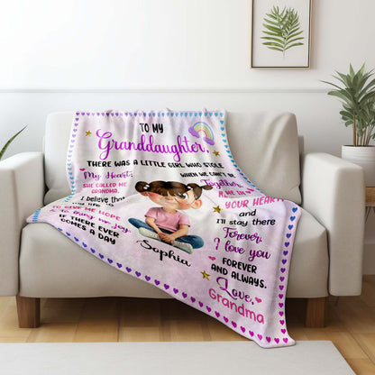 To My Granddaughter From Grandma With Love And Blessings