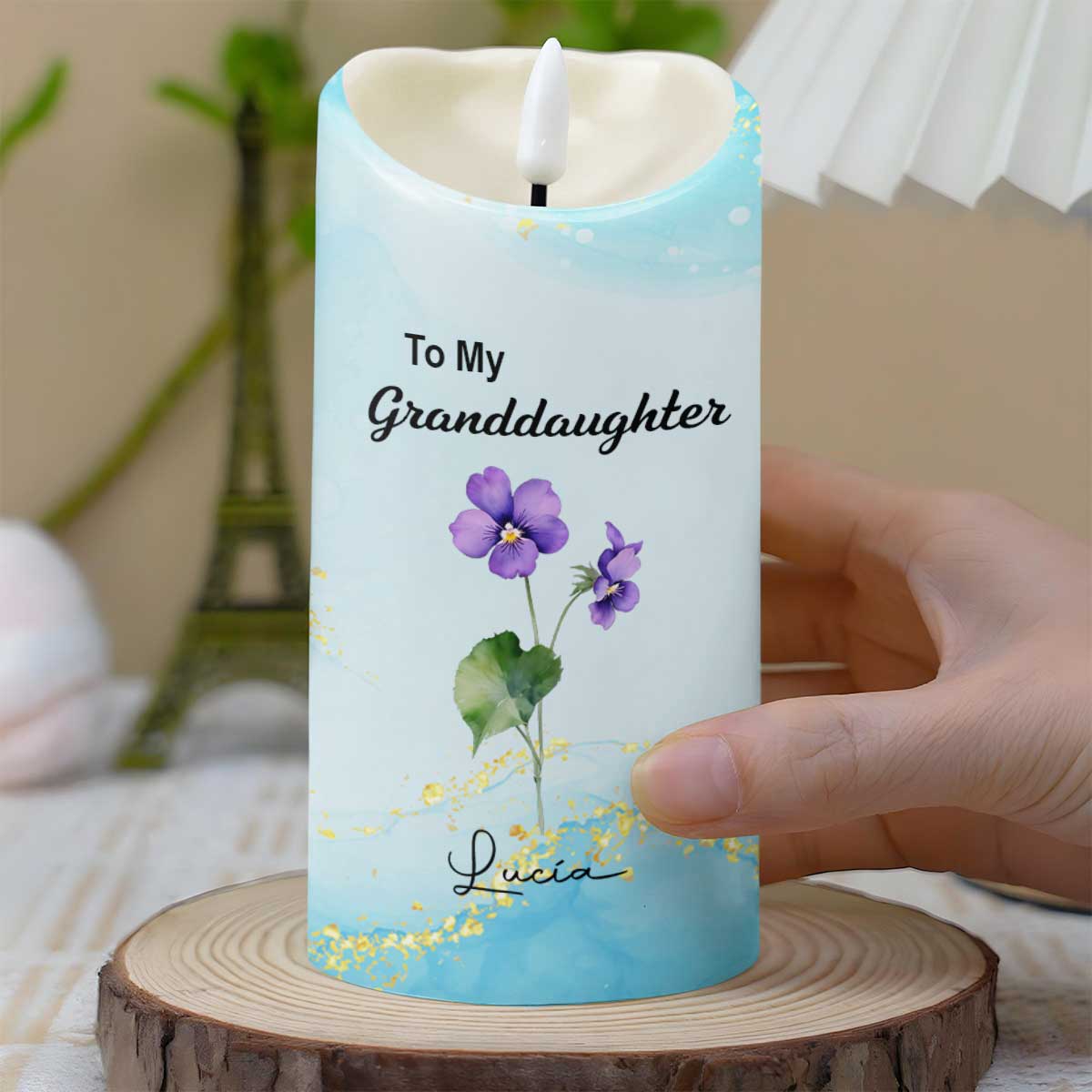 To My Granddaughter, Love From Grandma, Flowers
