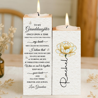 To My Granddaughter, Once Upon A Time, Flower Design