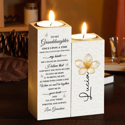 To My Granddaughter, Once Upon A Time, Flower Design