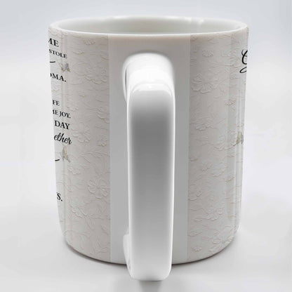 To My Granddaughter, Love Grandma, Beautiful Flower And Butterfly Design