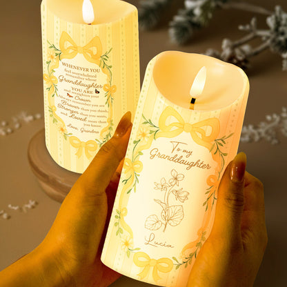 Remember Whose Granddaughter You Are, Flowers and Bows