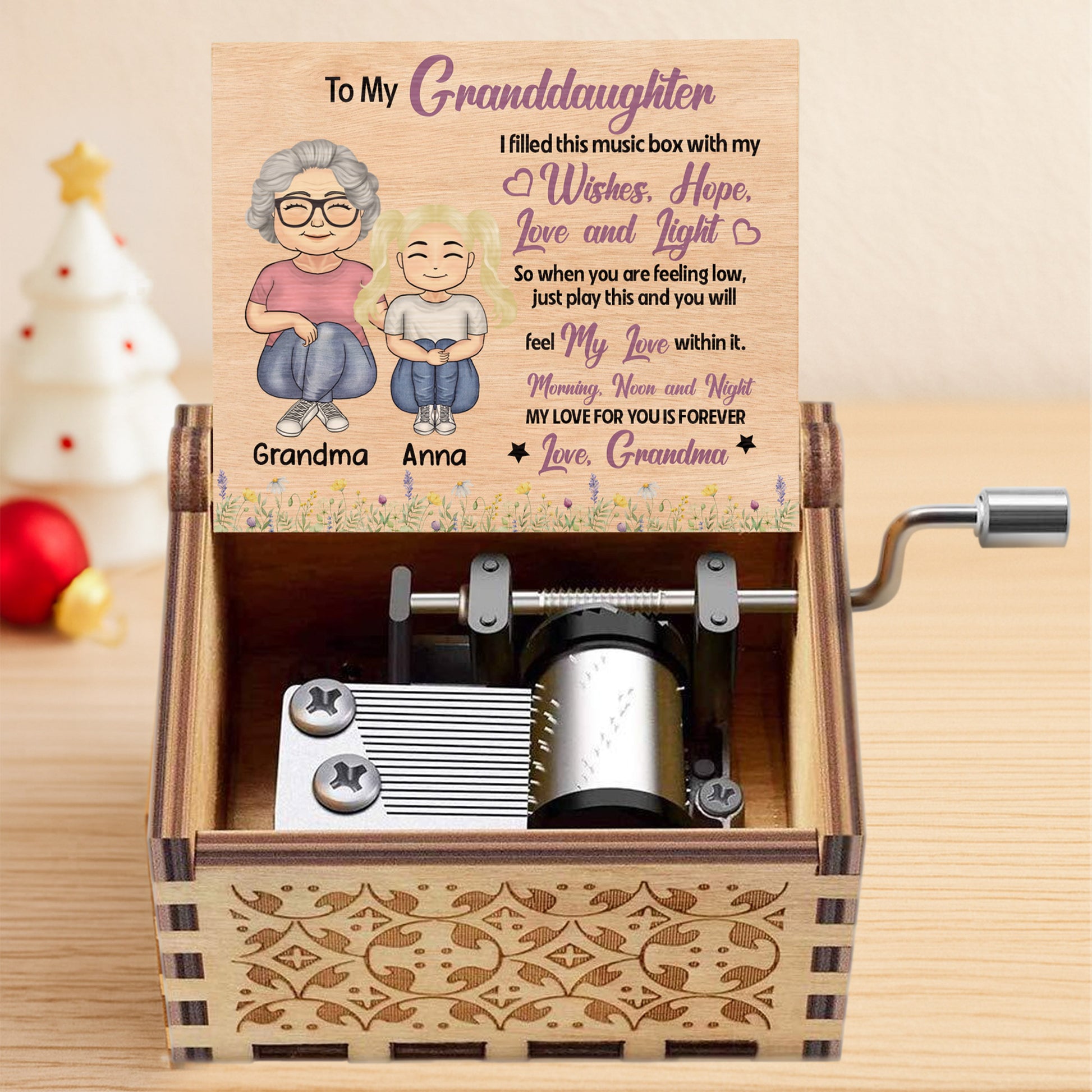 To My Granddaughter, Feel My Love Morning, Noon, And Night