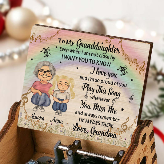 To My Granddaughter Always Remember I Love You