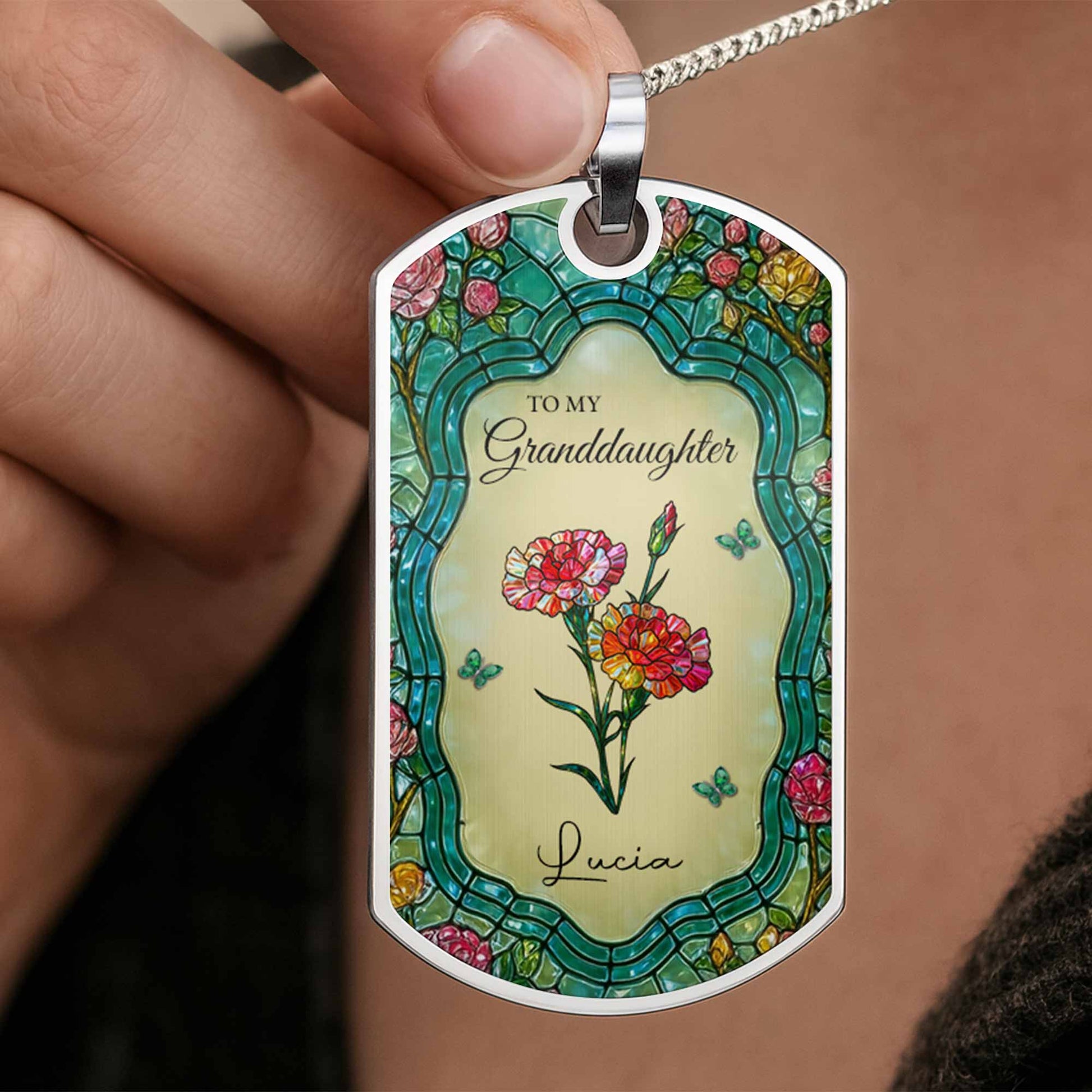 To My Granddaughter, Straighten Your Crown With Flowers