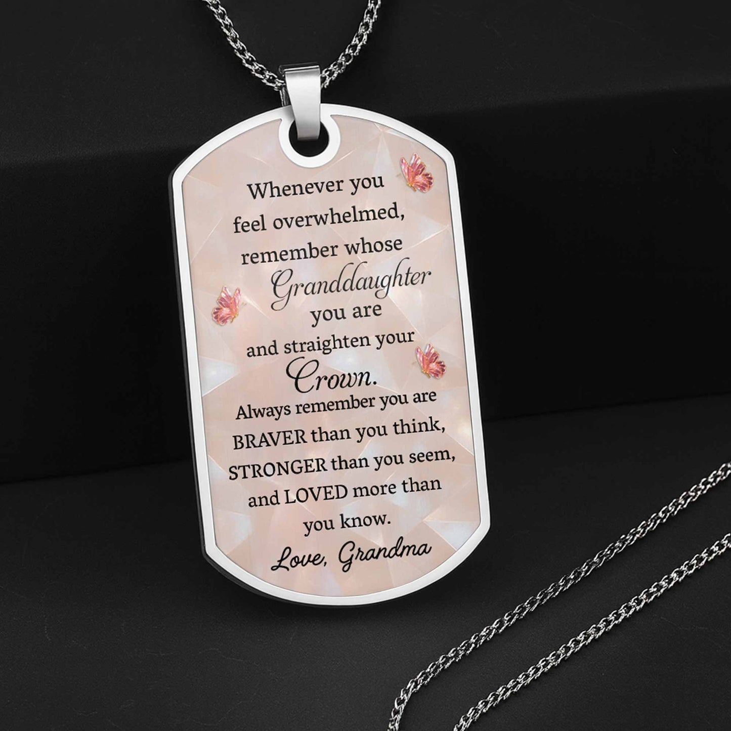 To My Granddaughter Love You Forever Flowers