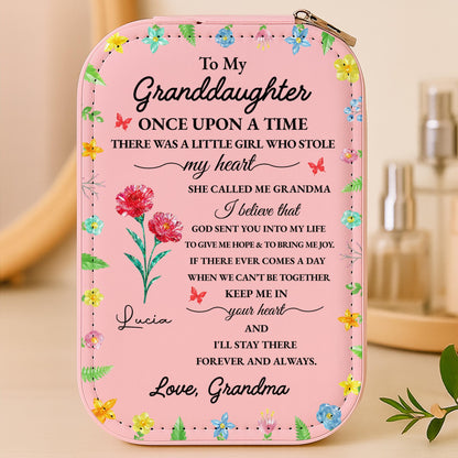 To My Granddaughter Once Upon A Time Flowers And Butterflies