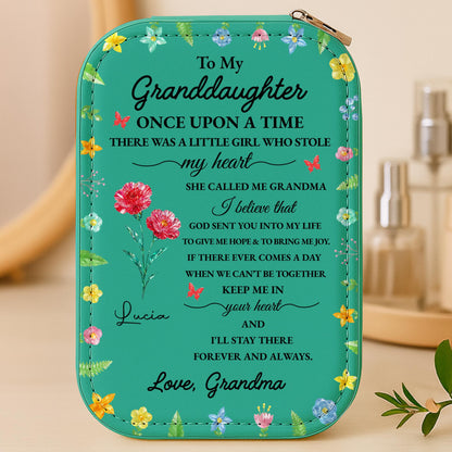 To My Granddaughter Once Upon A Time Flowers And Butterflies