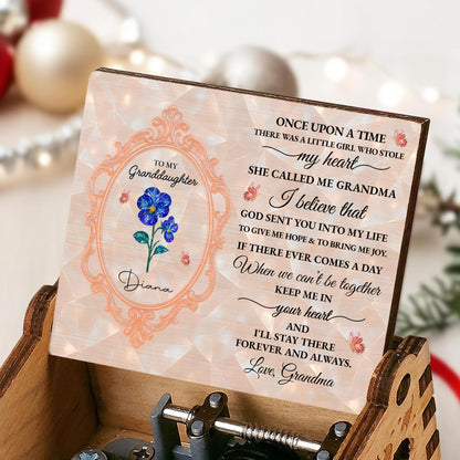 To My Granddaughter, Once Upon A Time, Floral Accents