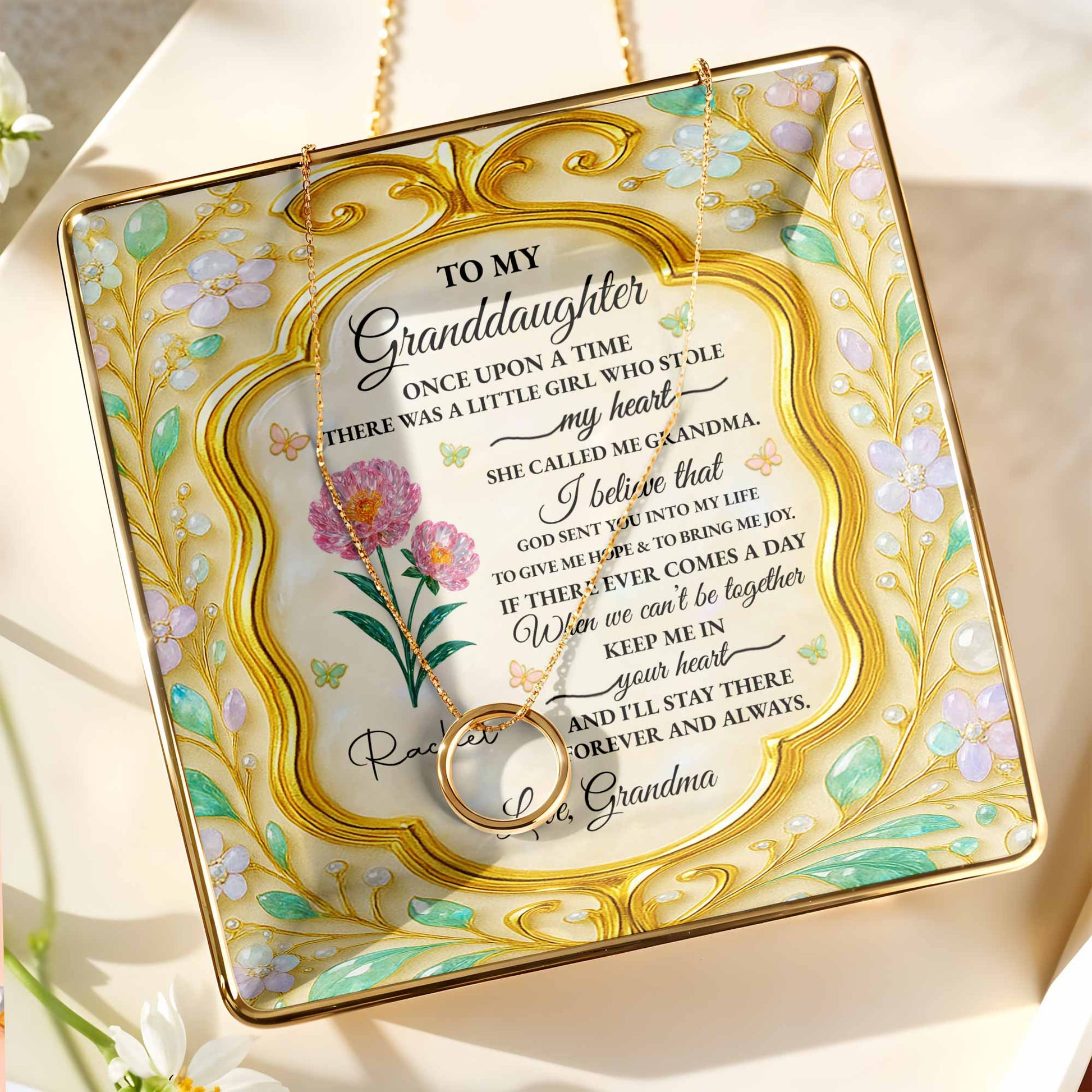 To My Granddaughter, Once Upon A Time, Flowers