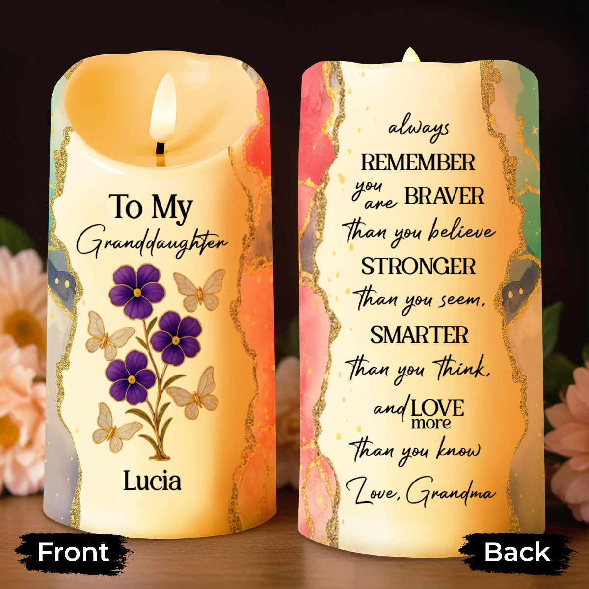 Always Remember You Are Braver, Butterflies And Flowers