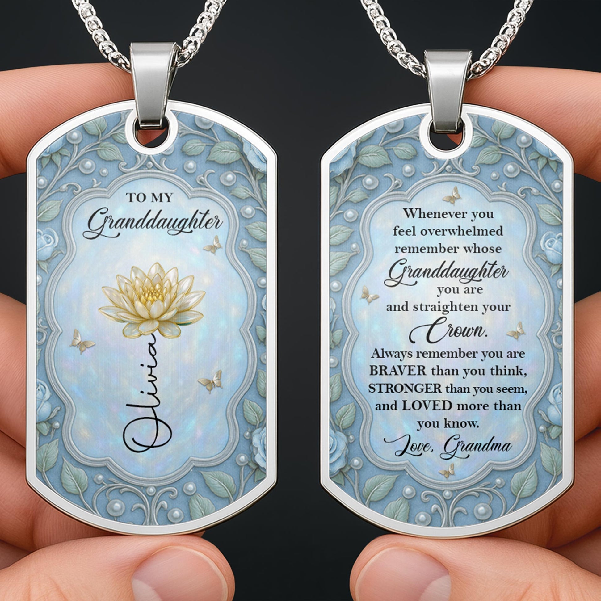 To My Granddaughter, Remember Whose Granddaughter You Are