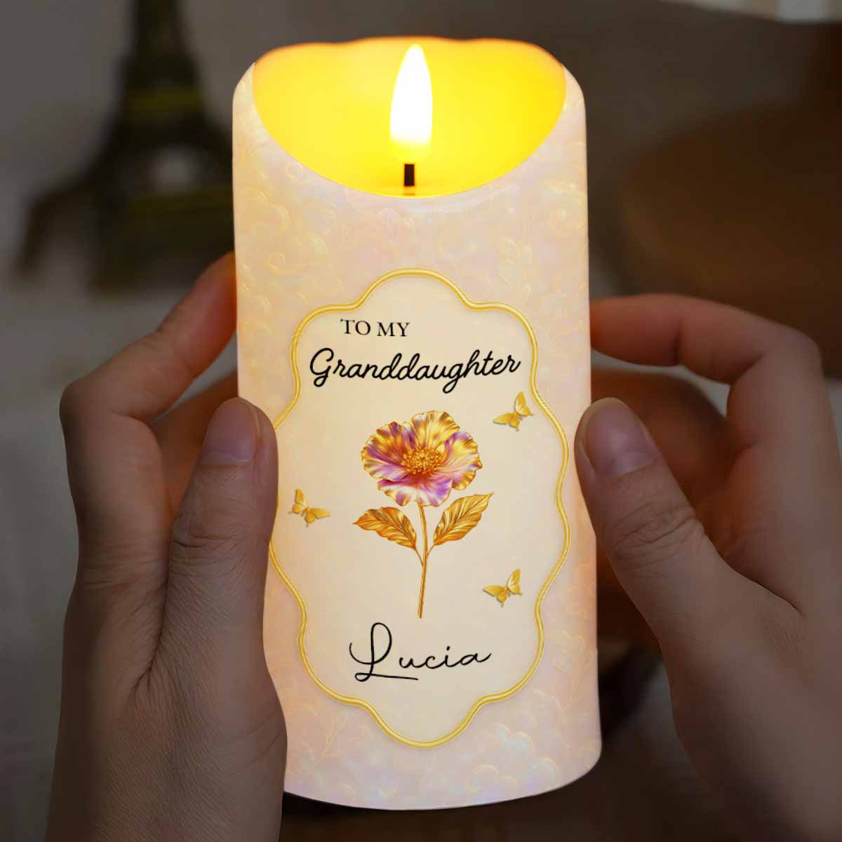 Remember Whose Granddaughter You Are, Flowers And Butterflies