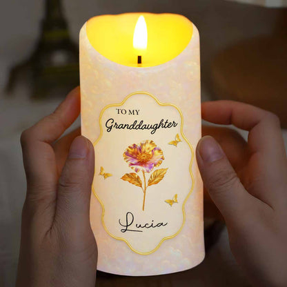 Remember Whose Granddaughter You Are, Flowers And Butterflies