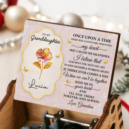 To My Granddaughter, Flowers and Butterflies