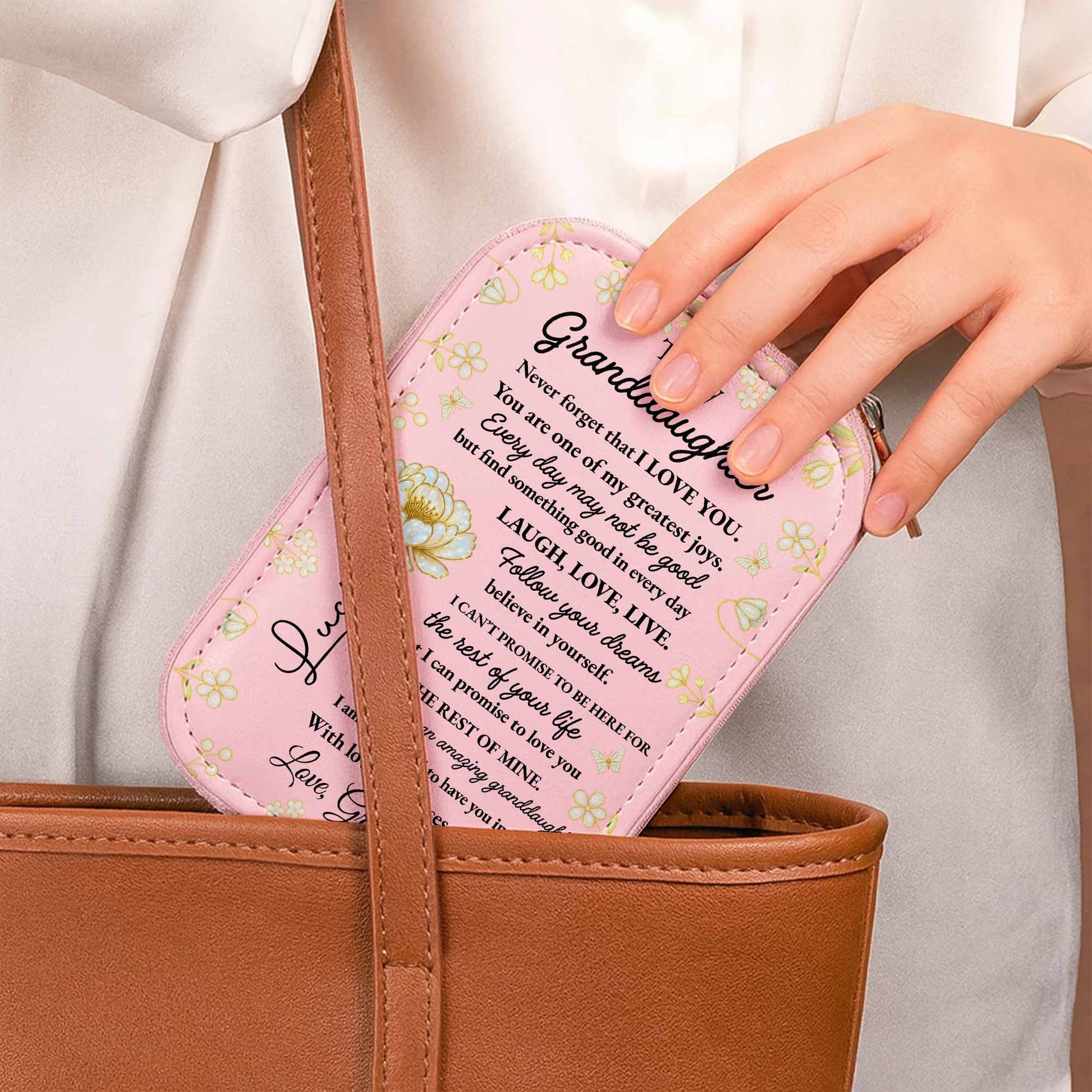 To My Granddaughter, Never Forget That I Love You, Flowers