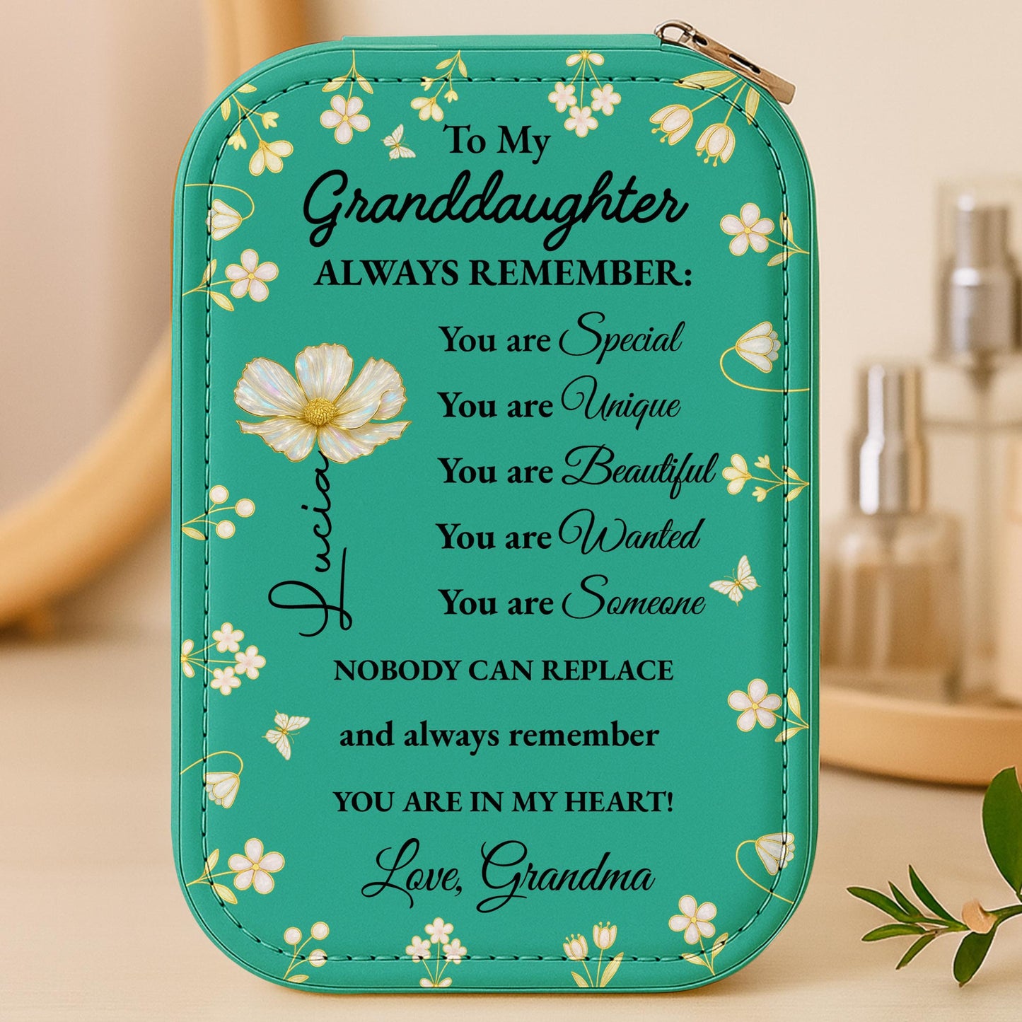 To My Granddaughter, You Are Special, Beautiful Flowers