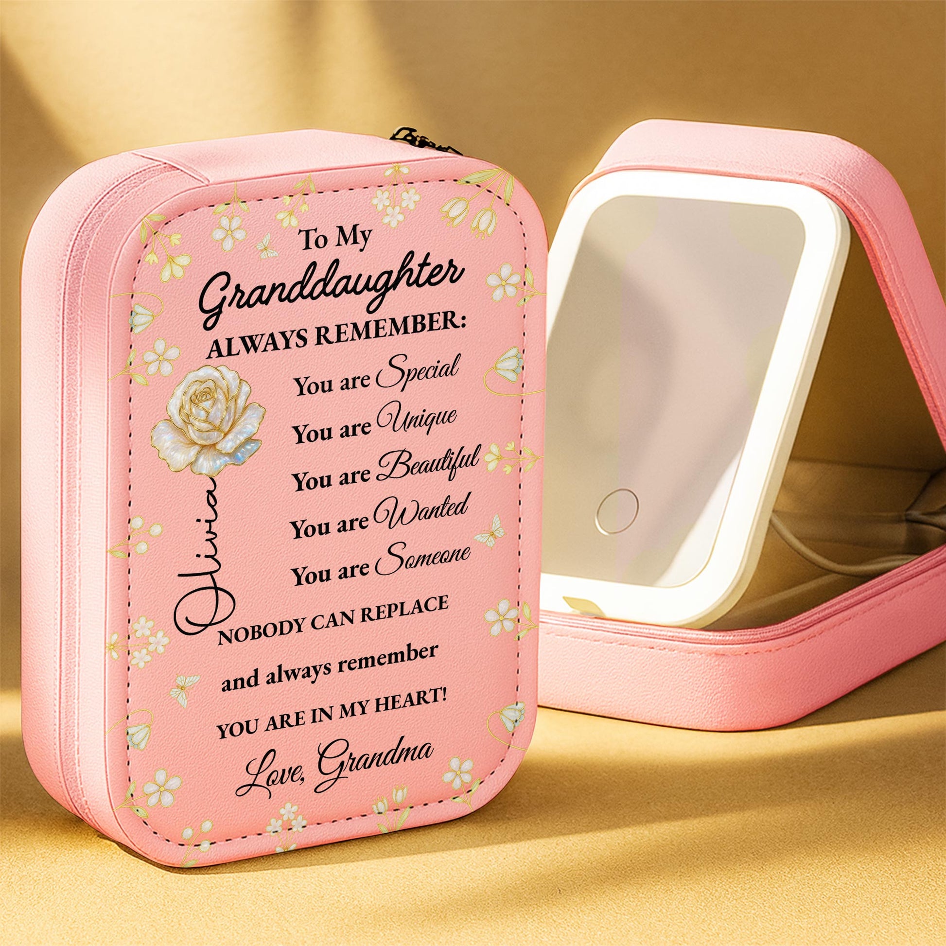 To My Granddaughter, You Are Special, Beautiful Flowers