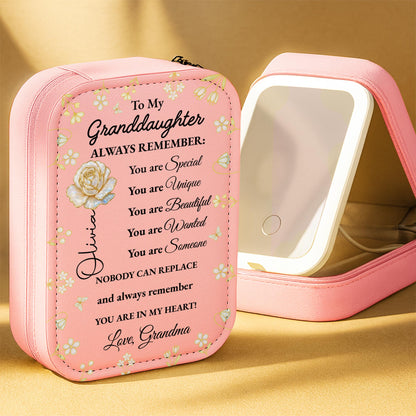 To My Granddaughter, You Are Special, Beautiful Flowers