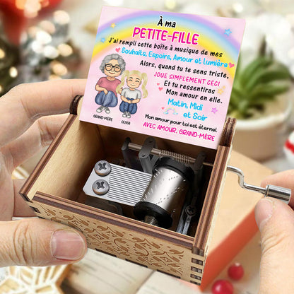 Filled With Wishes, Hopes, Love, Grandmother And Granddaughter