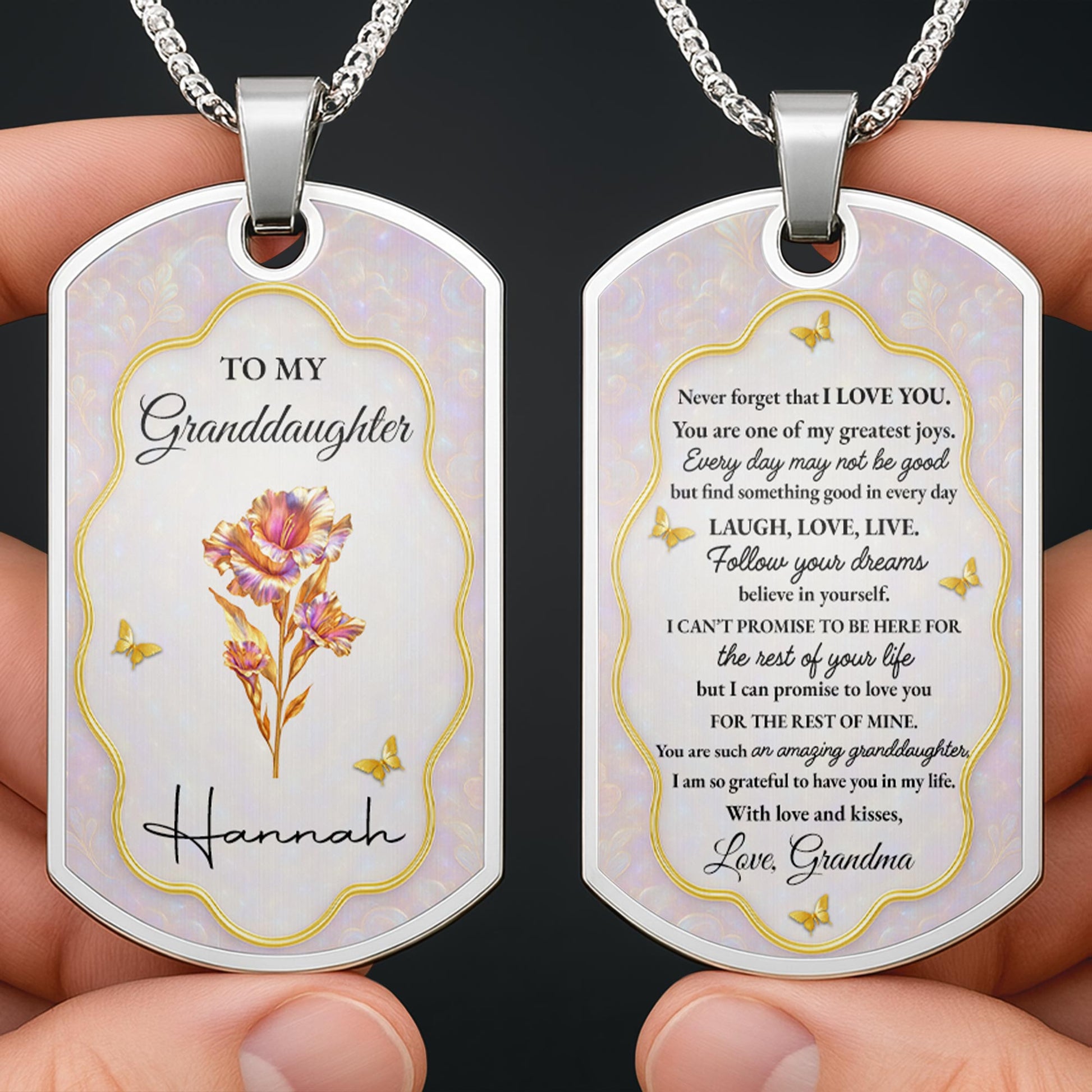 To My Granddaughter, An Everlasting Promise Of Love