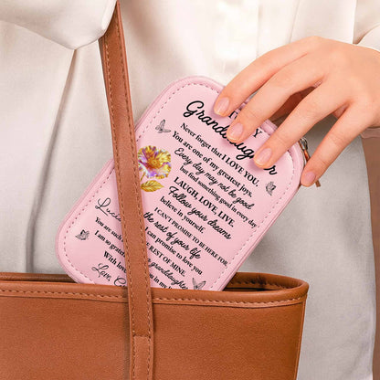 To My Granddaughter, Love Promise Reflective Flowers