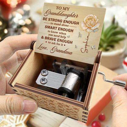 To My Granddaughter, Be Strong, Smart, & Brave