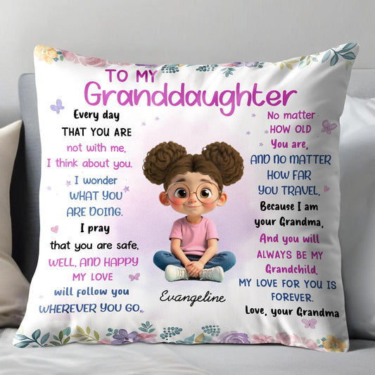 To My Granddaughter, Love Will Follow You Wherever You Go