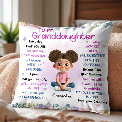 To My Granddaughter, Love Will Follow You Wherever You Go