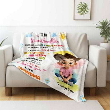 To My Granddaughter, Lots Of Love And Warm Hugs