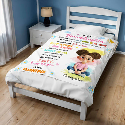 To My Granddaughter, Lots Of Love And Warm Hugs