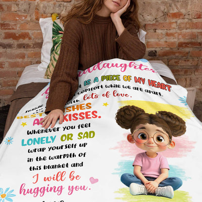To My Granddaughter, Lots Of Love And Warm Hugs