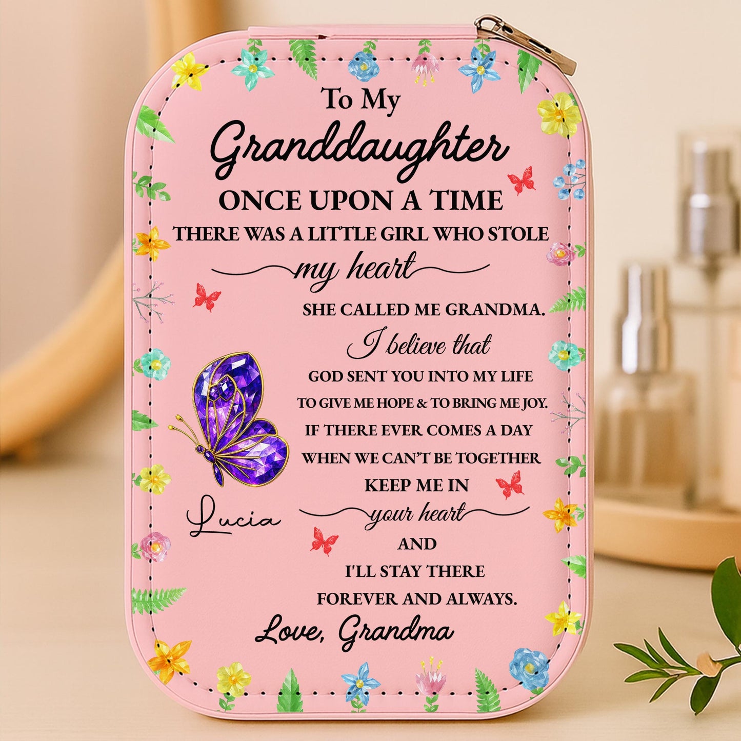 To My Granddaughter, Love From Grandma