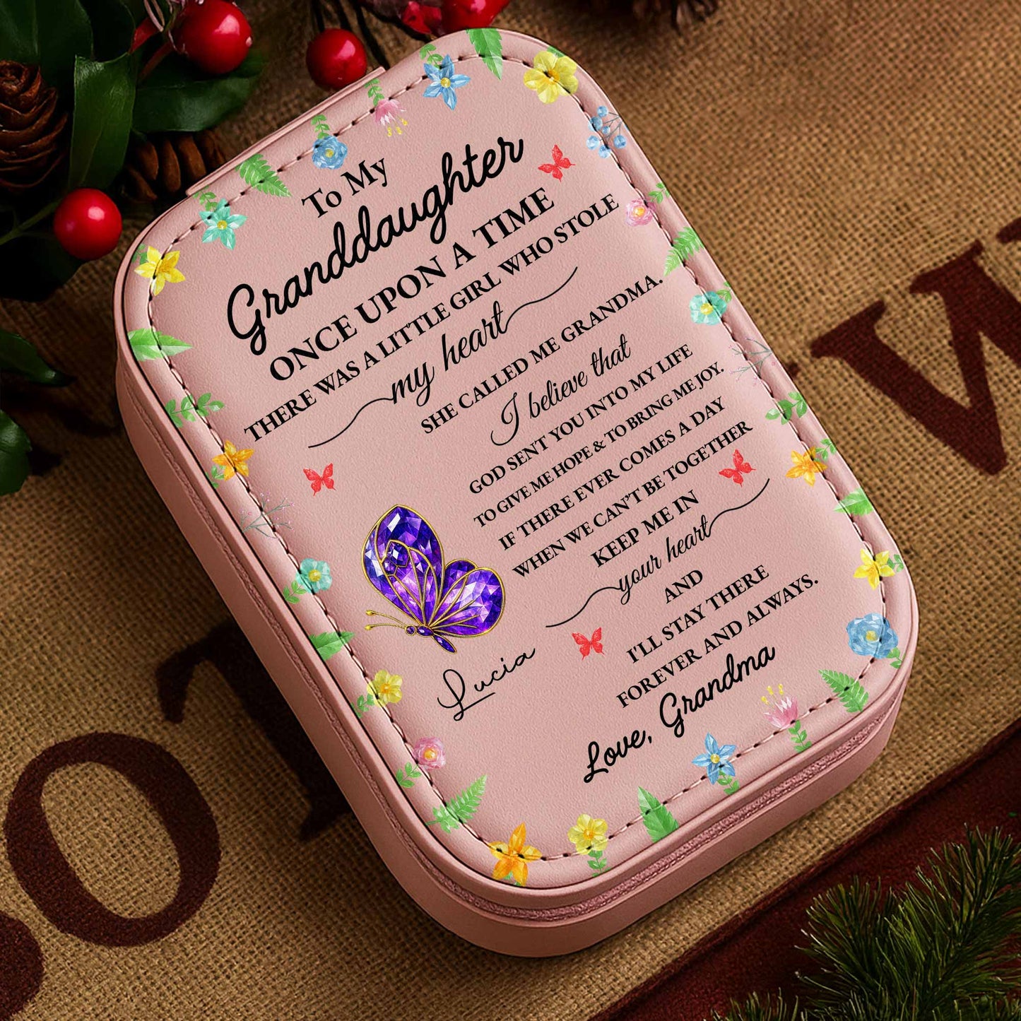 To My Granddaughter, Love From Grandma