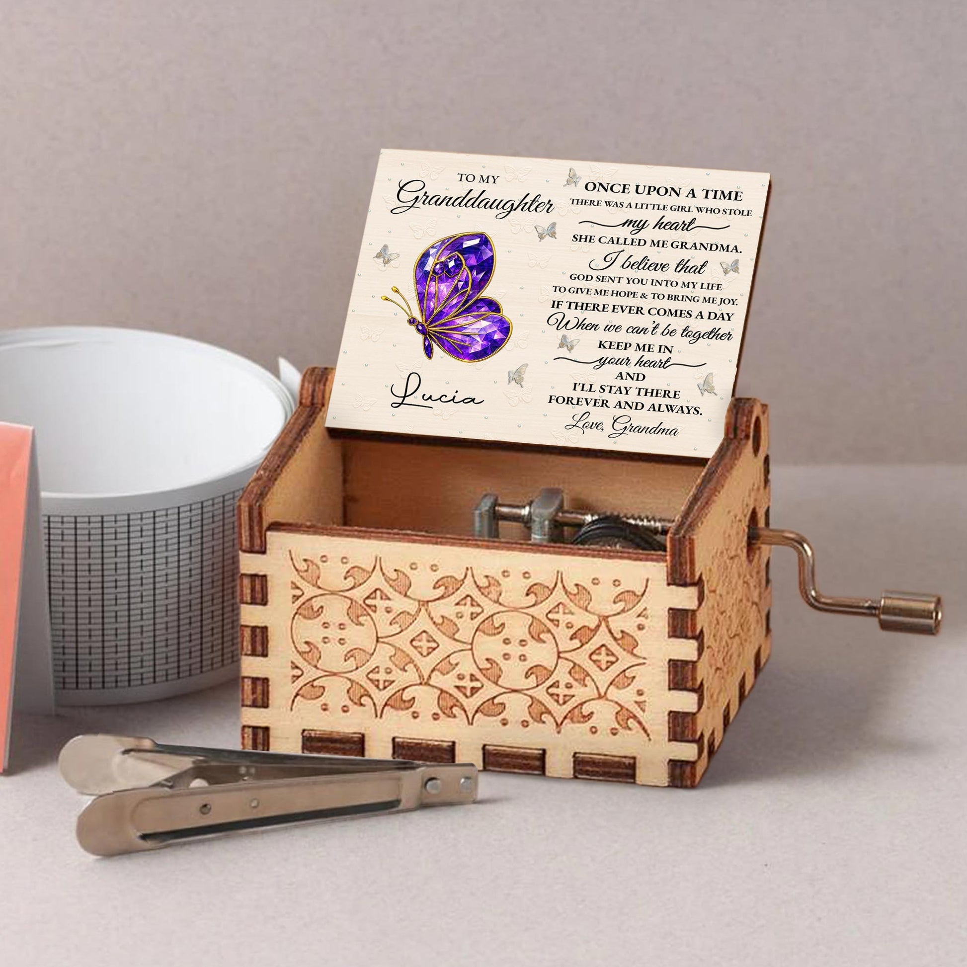 Once Upon A Time, Butterfly, Love From Grandma