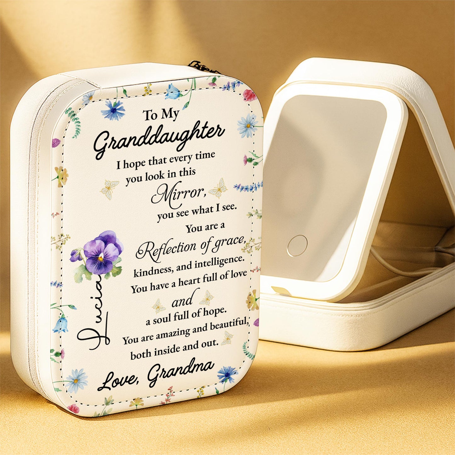 I Hope That Every Time, Reflection of Grace and Flowers