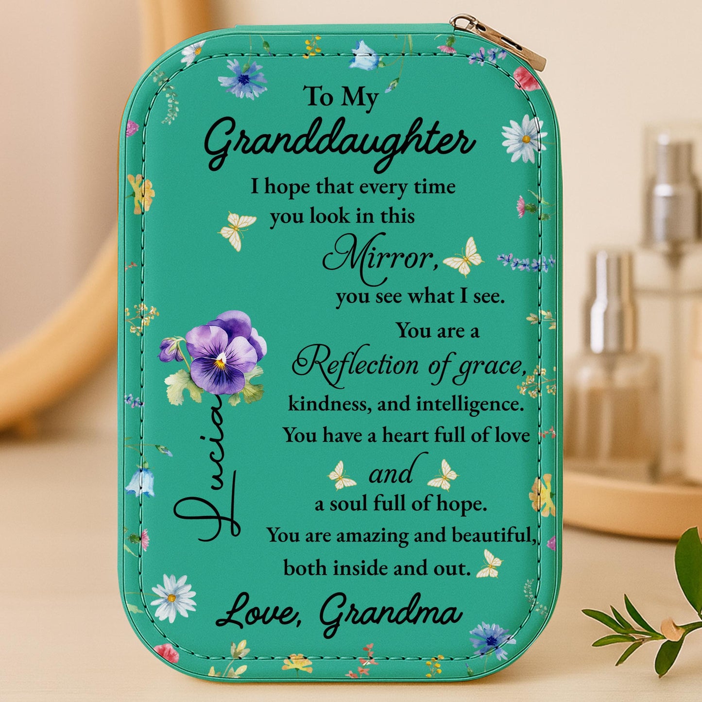 I Hope That Every Time, Reflection of Grace and Flowers