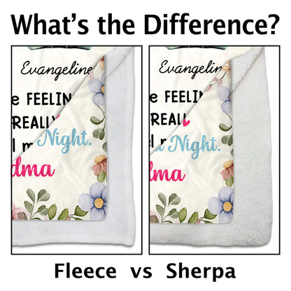 To My Granddaughter, Love and Light Soft Blanket