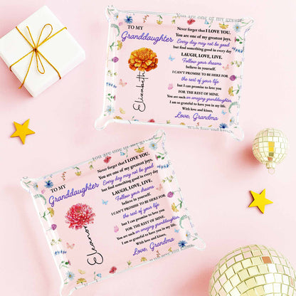 To My Granddaughter, Love and Flowers