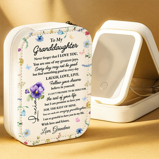 To My Granddaughter Love And Dreams Floral Design