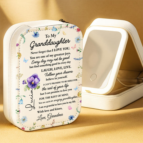 To My Granddaughter Love And Dreams Floral Design