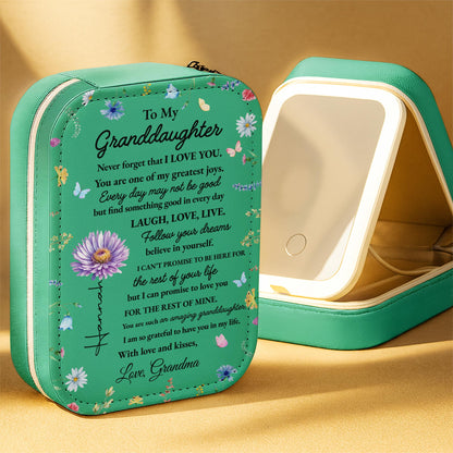 To My Granddaughter Love And Dreams Floral Design