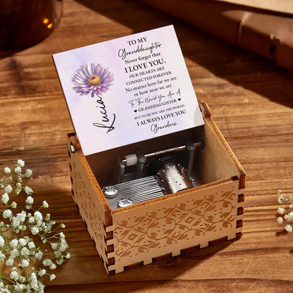 To My Granddaughter, Never Forget That I Love You, Flower