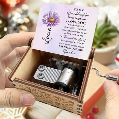 To My Granddaughter, Never Forget That I Love You, Flower