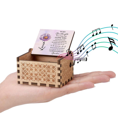 To My Granddaughter, Never Forget That I Love You, Flower