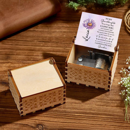 To My Granddaughter, Never Forget That I Love You, Flower