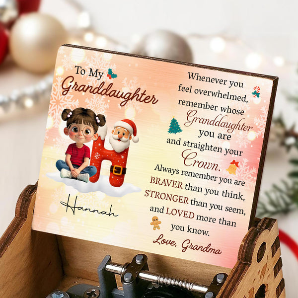 To My Granddaughter, Remember Whose Granddaughter You Are