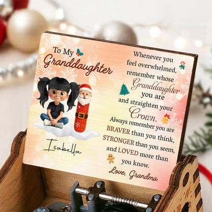 To My Granddaughter, Remember Whose Granddaughter You Are